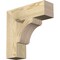 Ekena Millwork Legacy Block Rough Sawn Bracket, Douglas Fir, 4"W x 14"D x 14"H BKT04X14X14LEC05RDF - alternate 1